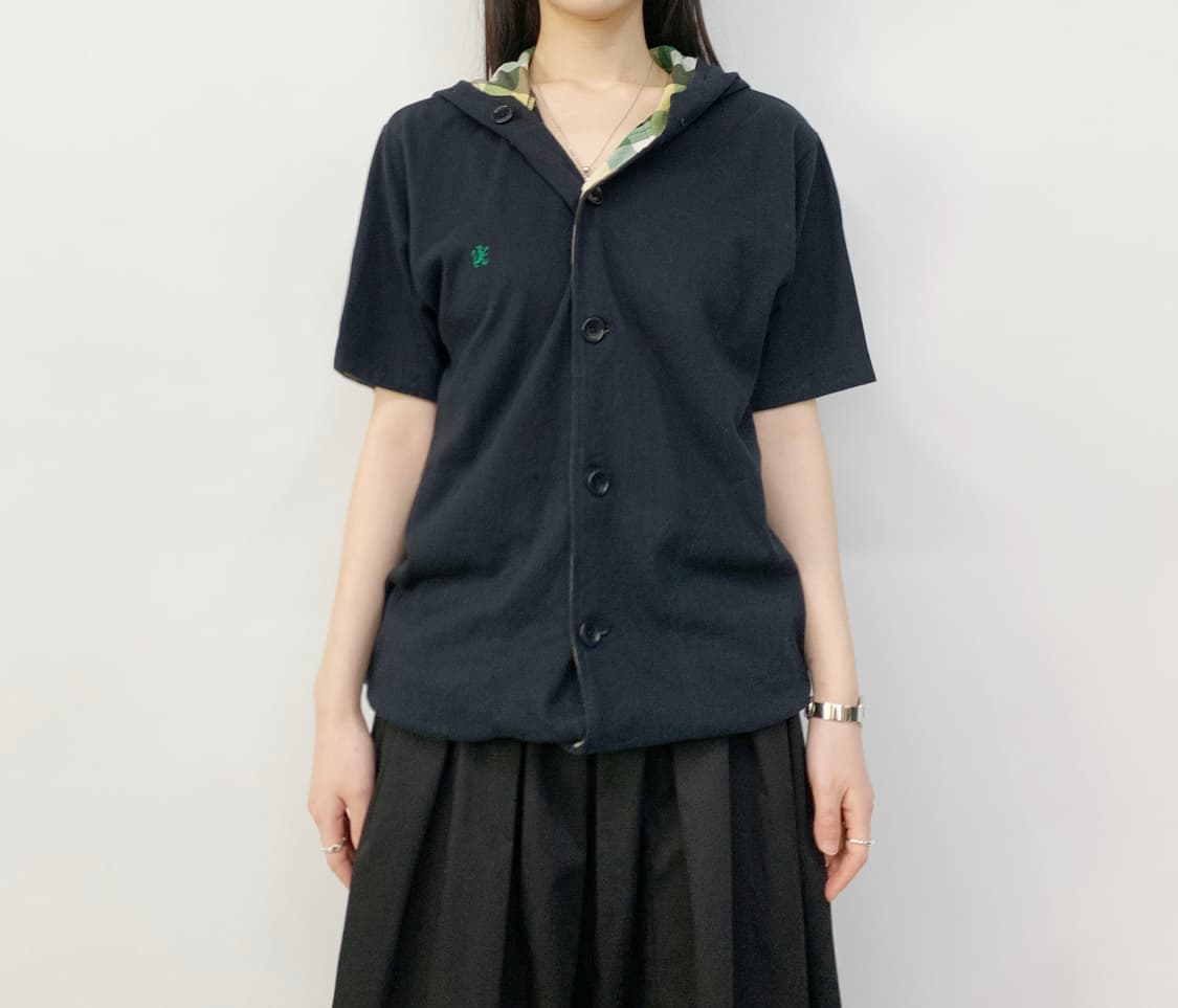  R.NEWBOLD 반팔 후드 가디건 상품이미지2