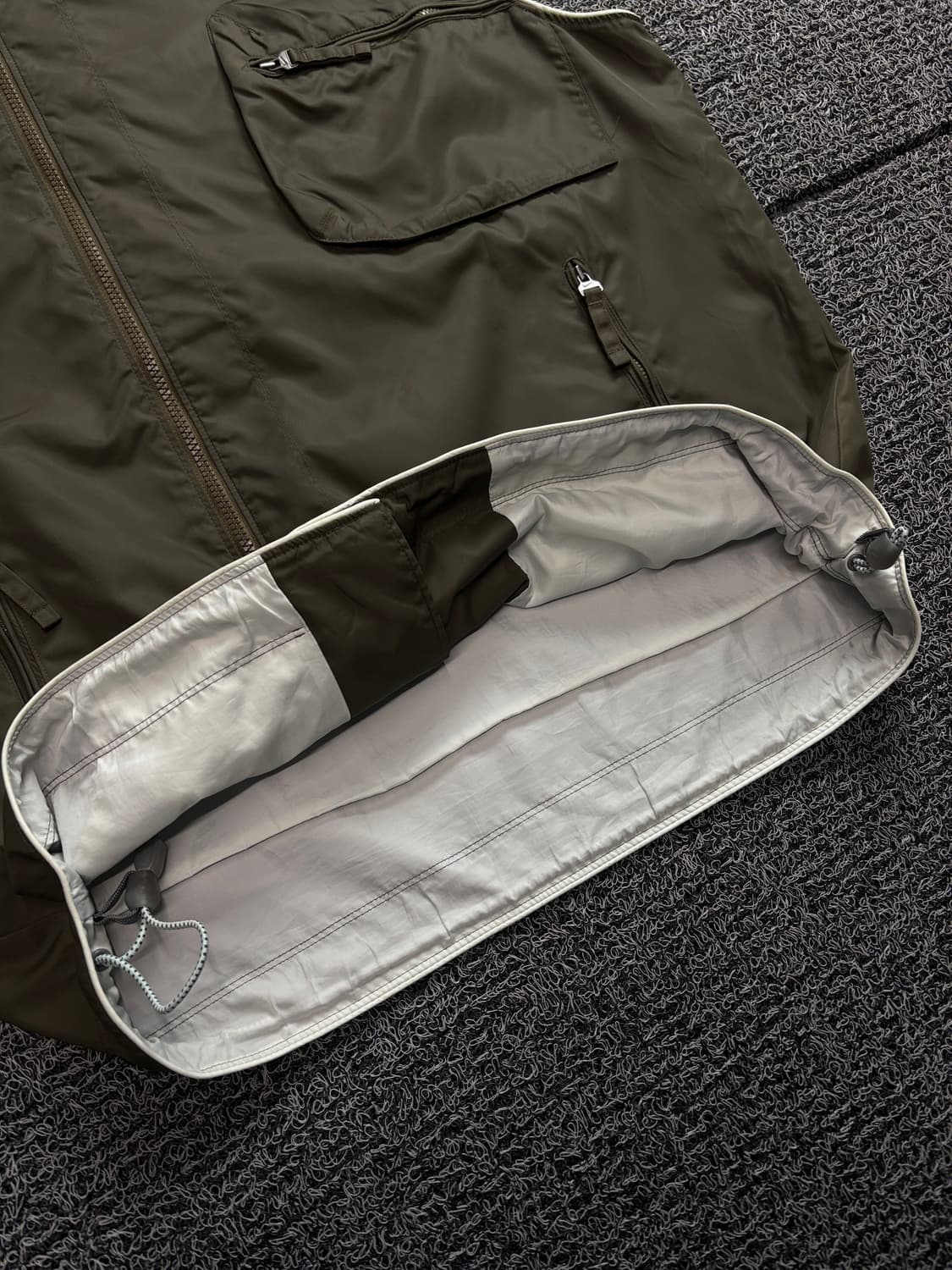 00s 나이키 올드스쿨 고프코어 나일론 후드 베스트 1712 상품이미지3