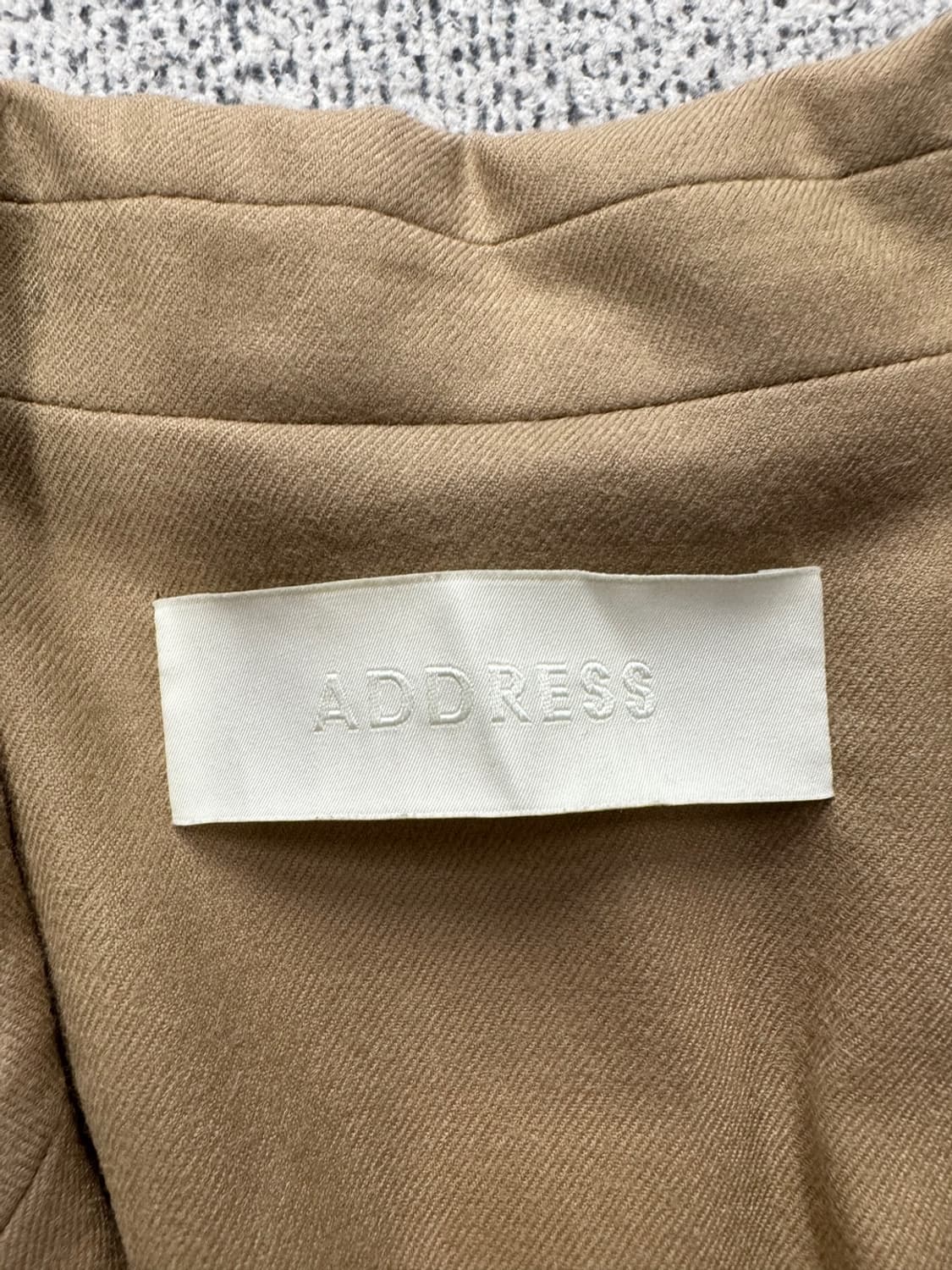 address 오버핏 롱 자켓 55-66 오버핏 상품이미지4