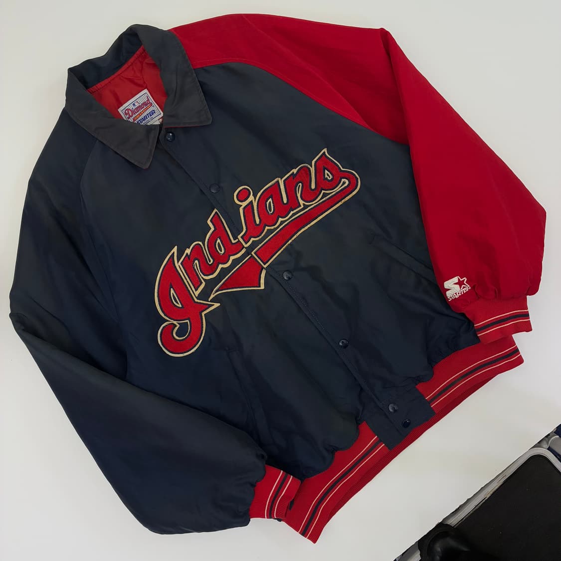 Starter   스타터 90,s USA 클리블랜드 인디언스 자켓 상품이미지2