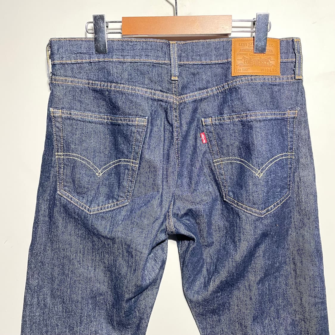 리바이스 502 빅E 생지 데님팬츠 32x30 상품이미지5