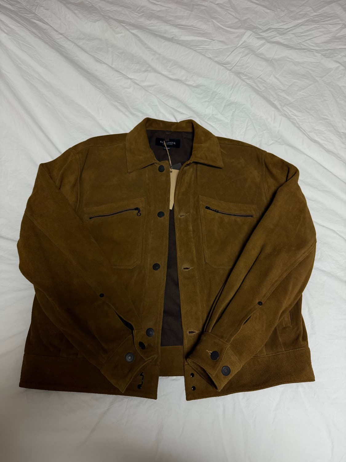 이스트로그 누벅 스웨이드 자켓판매합니다 상품이미지1