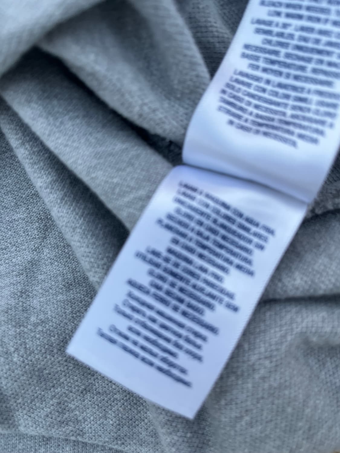 폴로 랄프로렌 빅포니 네이비 카라 롱슬리브(xl) 상품이미지4