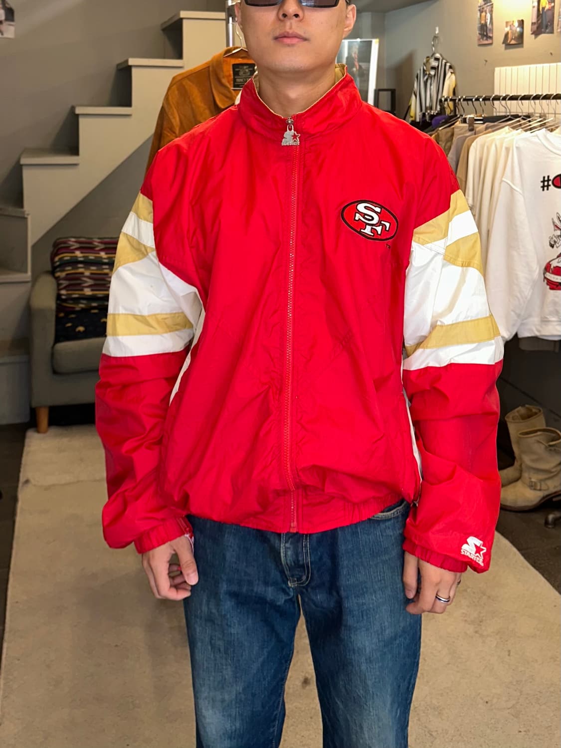 90’s Starter NFL San Francisco 49ers JK 상품이미지2