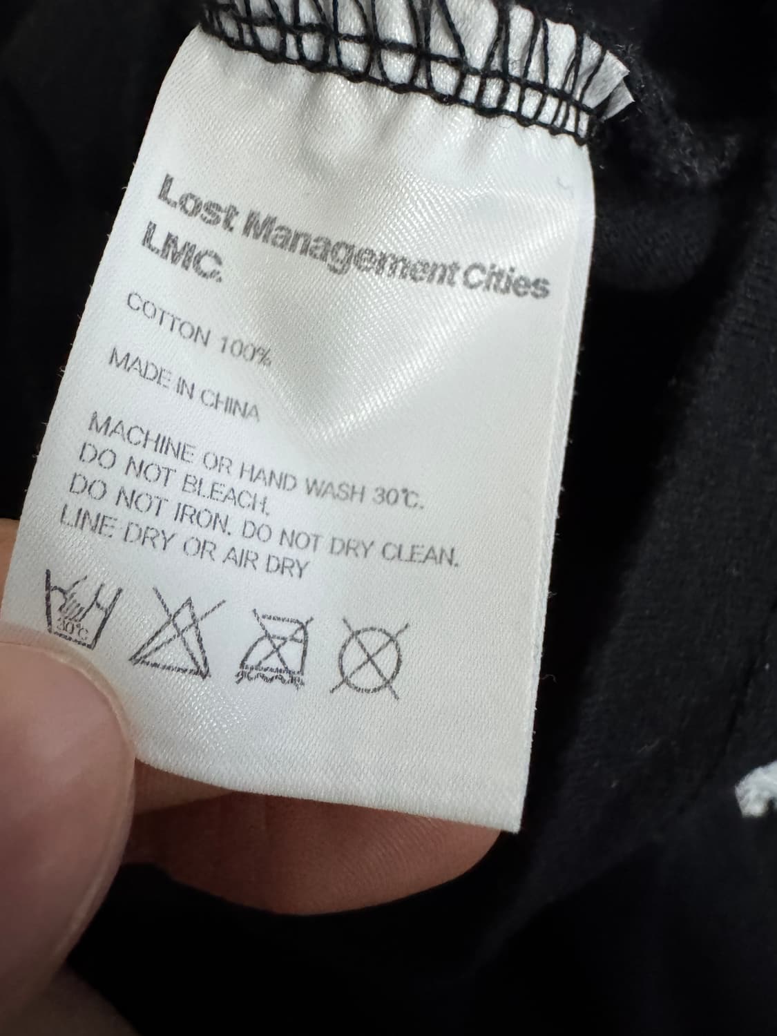 엘엠씨 LMC 시그니처 아이스 큐브 반팔 티셔츠 XL 블랙 상품이미지5