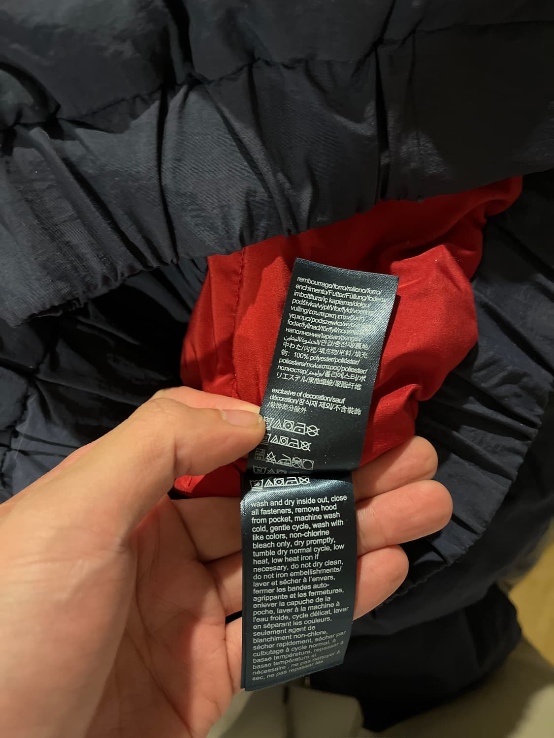 (오버핏 M) 타미 패딩 바람막이 상품이미지6