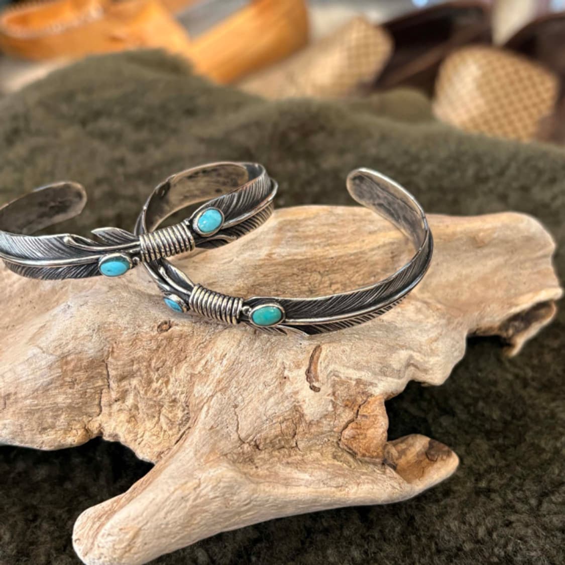 터콰이즈 터키석 뱅글 네이티브아메리칸 인디언쥬얼리 상품이미지1