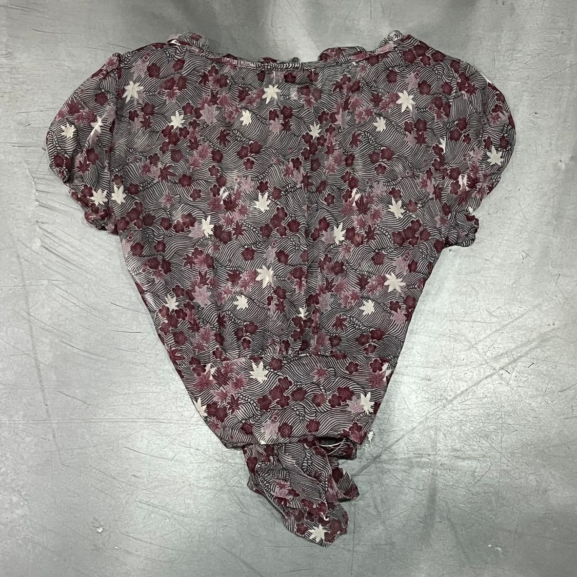  막스앤코 플라워 패턴 블라우스 y16189 상품이미지2