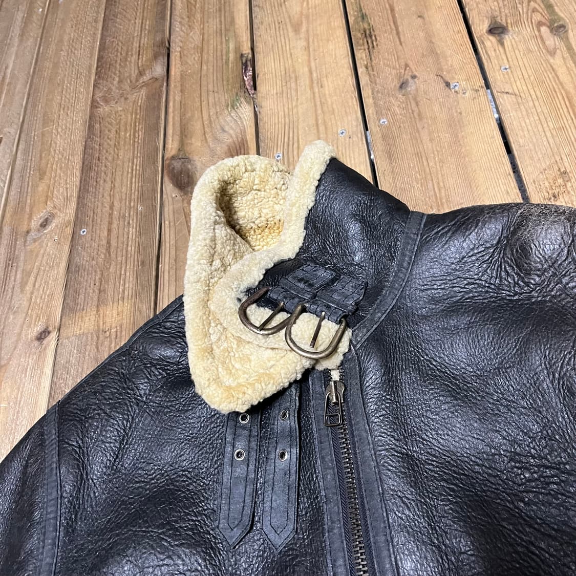 빈티지 양털 양가죽 무스탕 상품이미지3