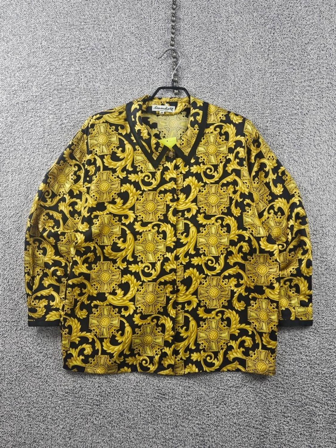 빈티지 골드바로크 패턴 블라우스 셔츠 ( 40 ) / 11245 상품이미지1