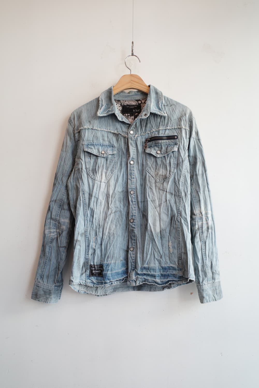 Japan brand 웨스턴 자수 셔츠  상품이미지1