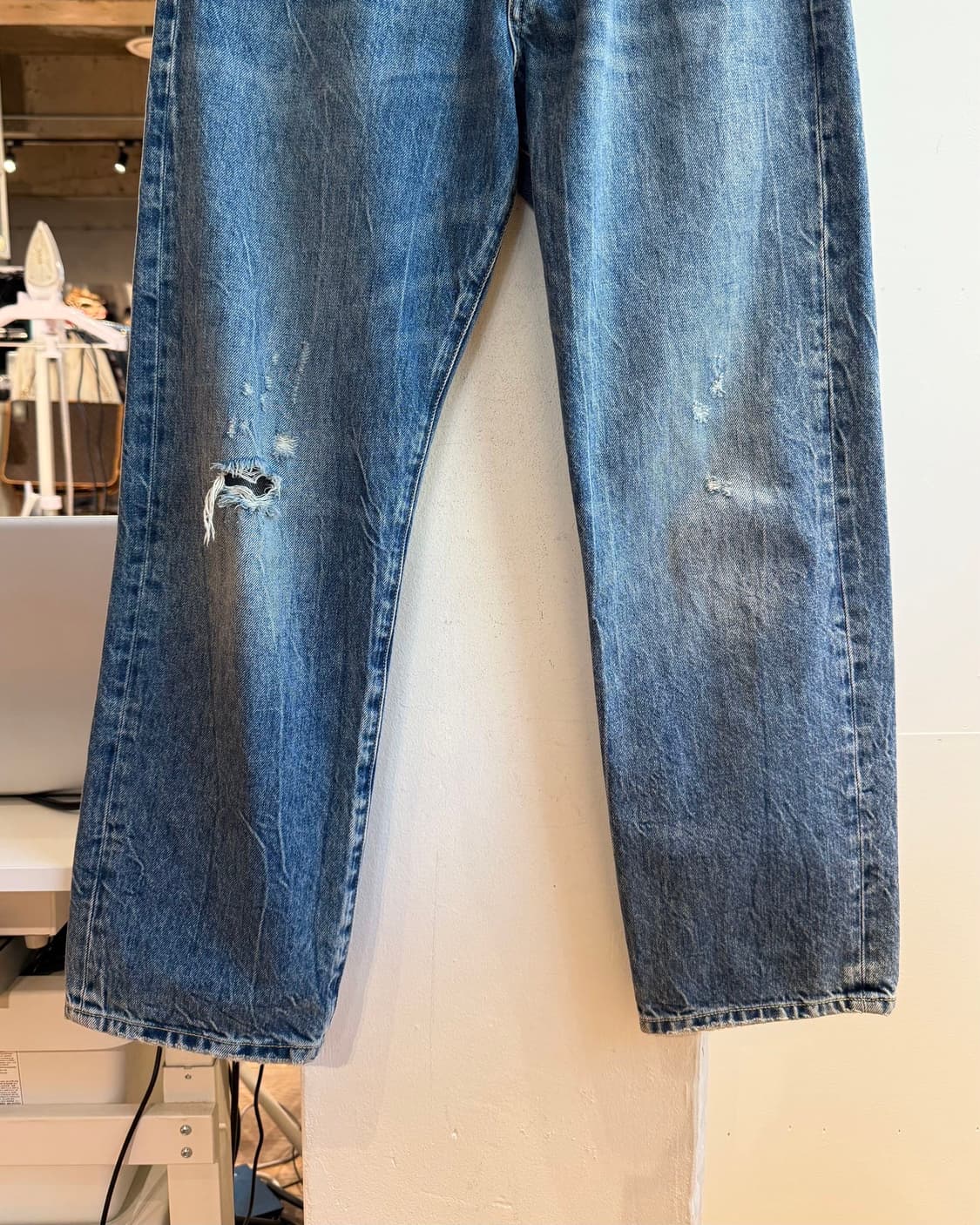 r13 데님 디스트로이드 팬츠 상품이미지4