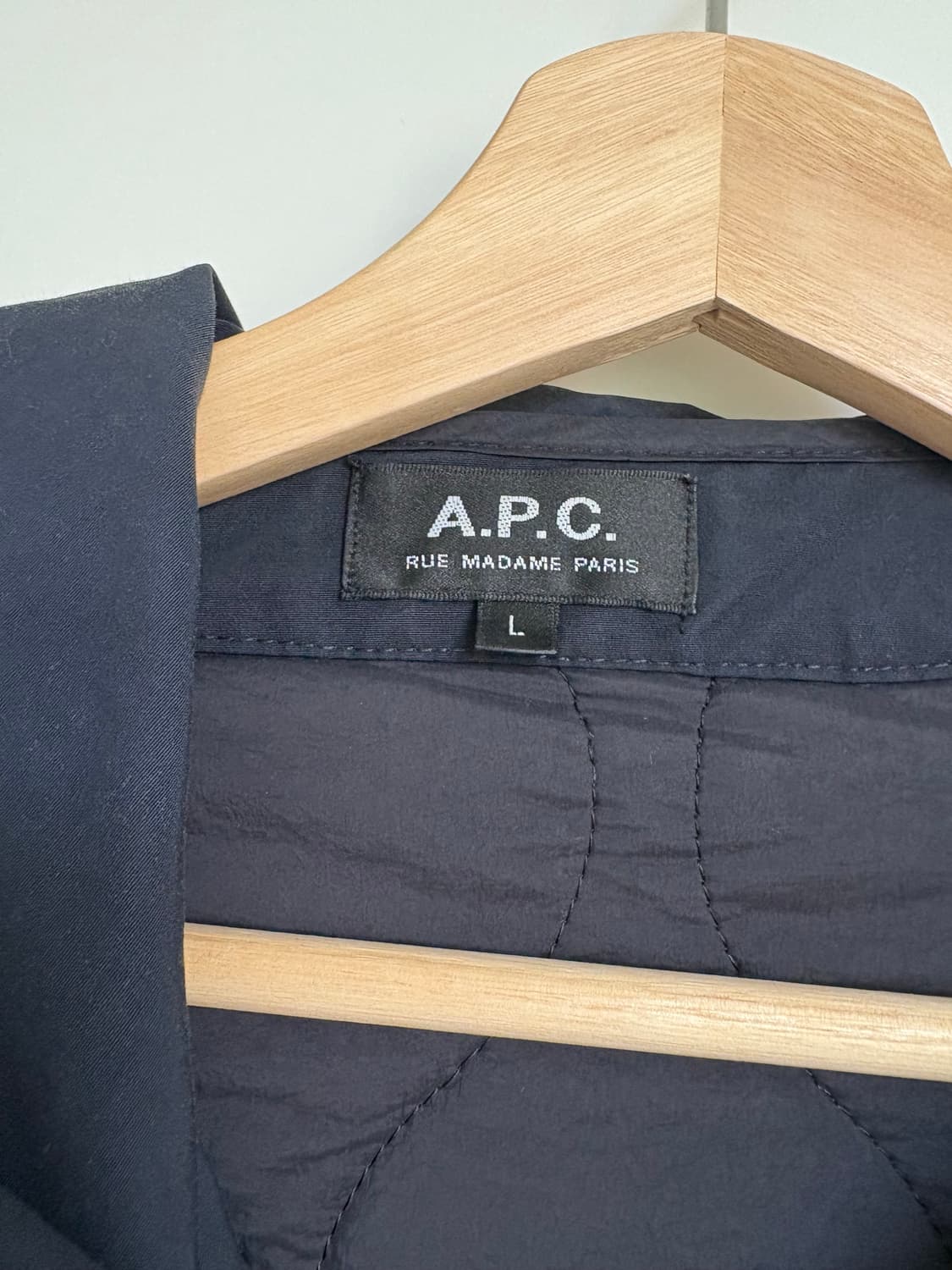A.P.C 후드 자켓 L 네이비 상품이미지2