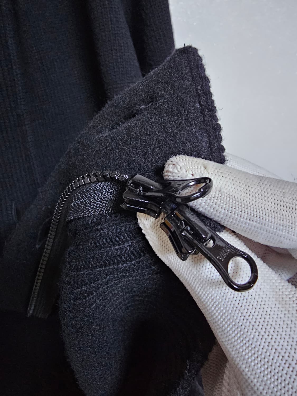 스톤아일랜드 하이넥 울 가디건 상품이미지6