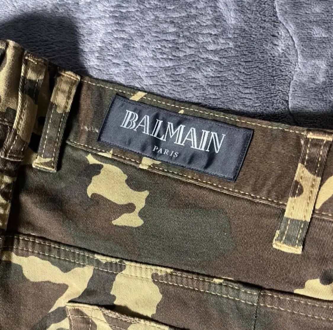 발망 Balmain 카모 무파진 Size (28) 상품이미지6