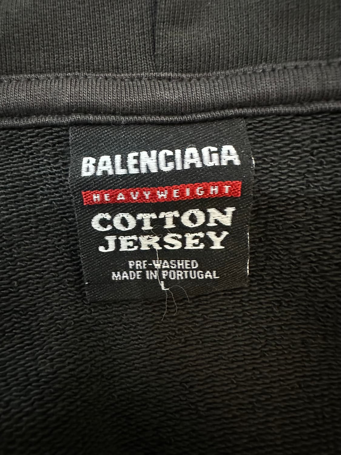 발렌시아가 루프 인사이드 아웃 후드집업 상품이미지5