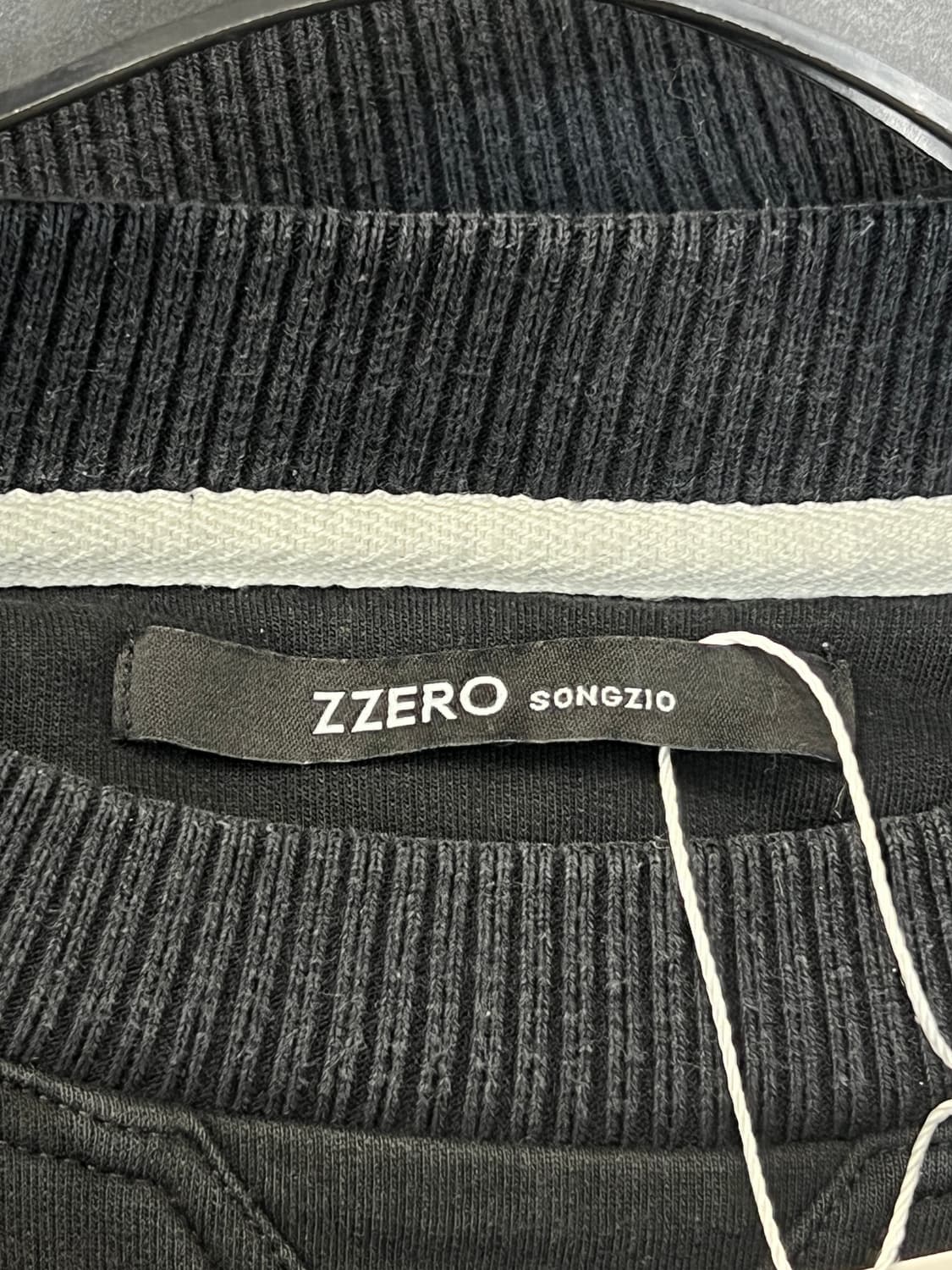 송지오 지제로 팬서 포켓 맨투맨 / 블랙 상품이미지6