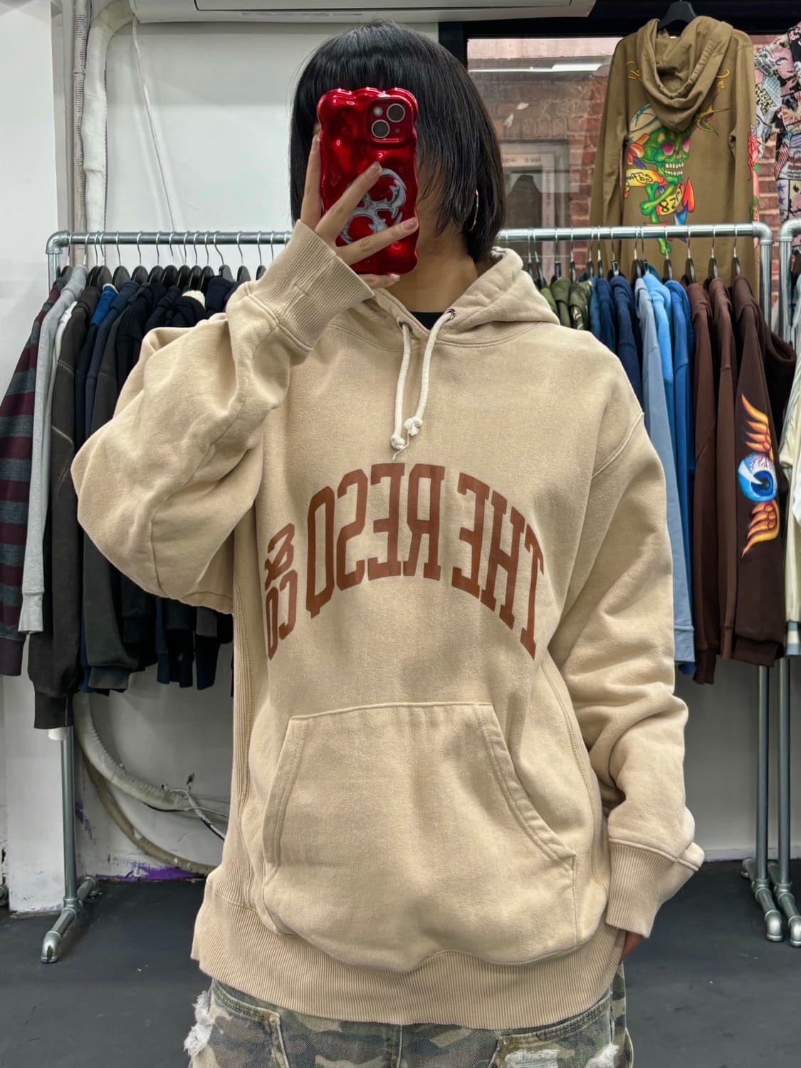 The Resq 아치로고 후드티 상품이미지1