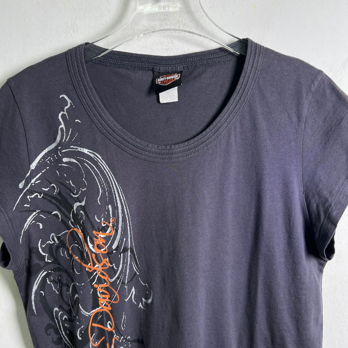 할리데이비슨 빈티지 오리엔탈 반팔 티셔츠 XL 상품이미지5