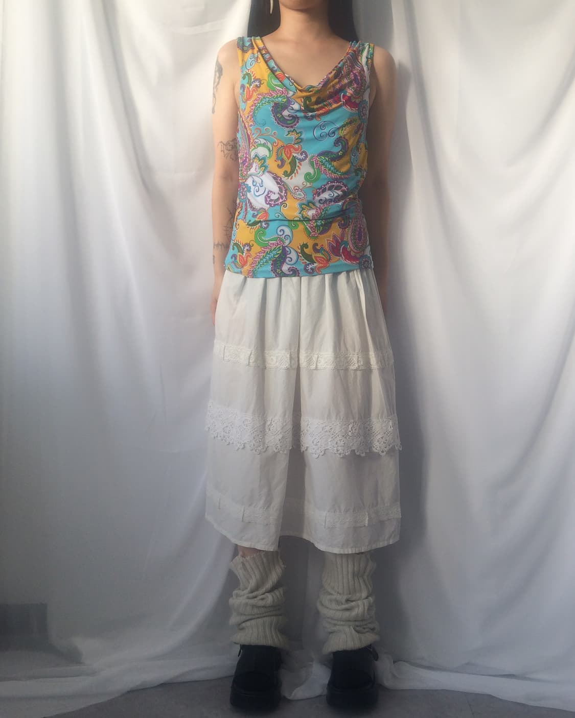 Lauren paisley pattern sleeveless 상품이미지1