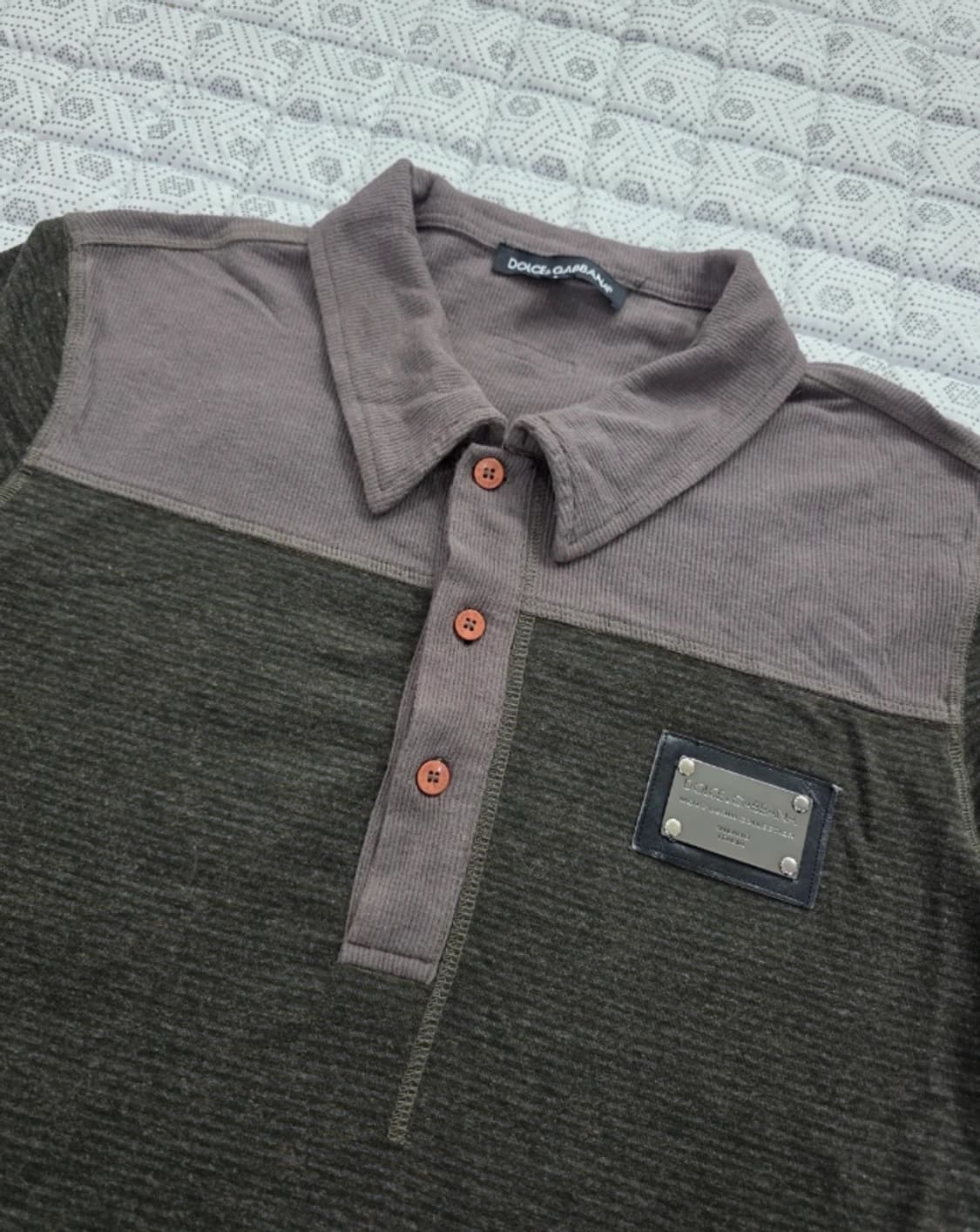 돌체앤가바나 남성 긴팔 폴로 셔츠 95 상품이미지3