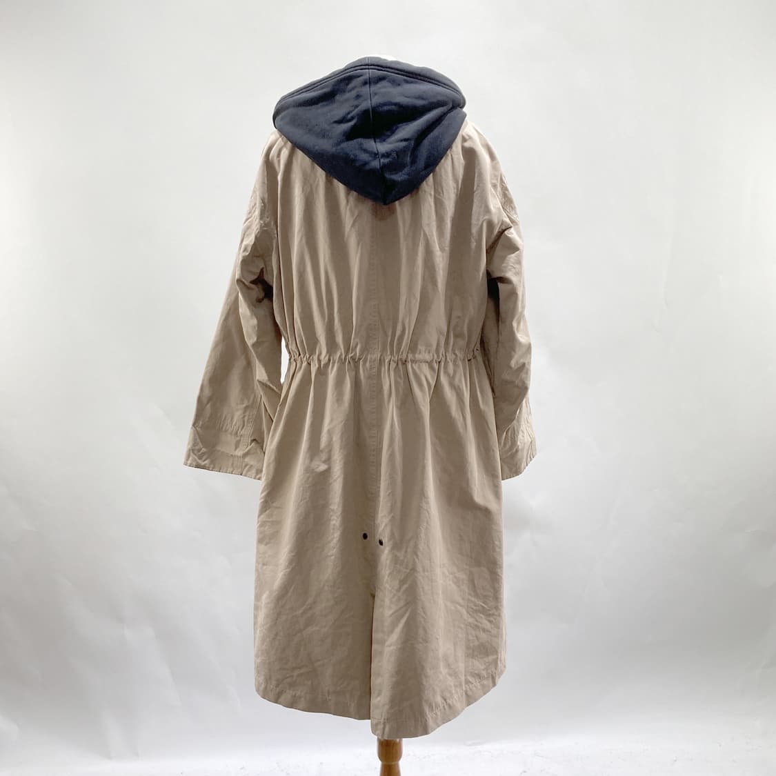 르샵 여성 내피 후드 트렌치코트 베이지 F  상품이미지3