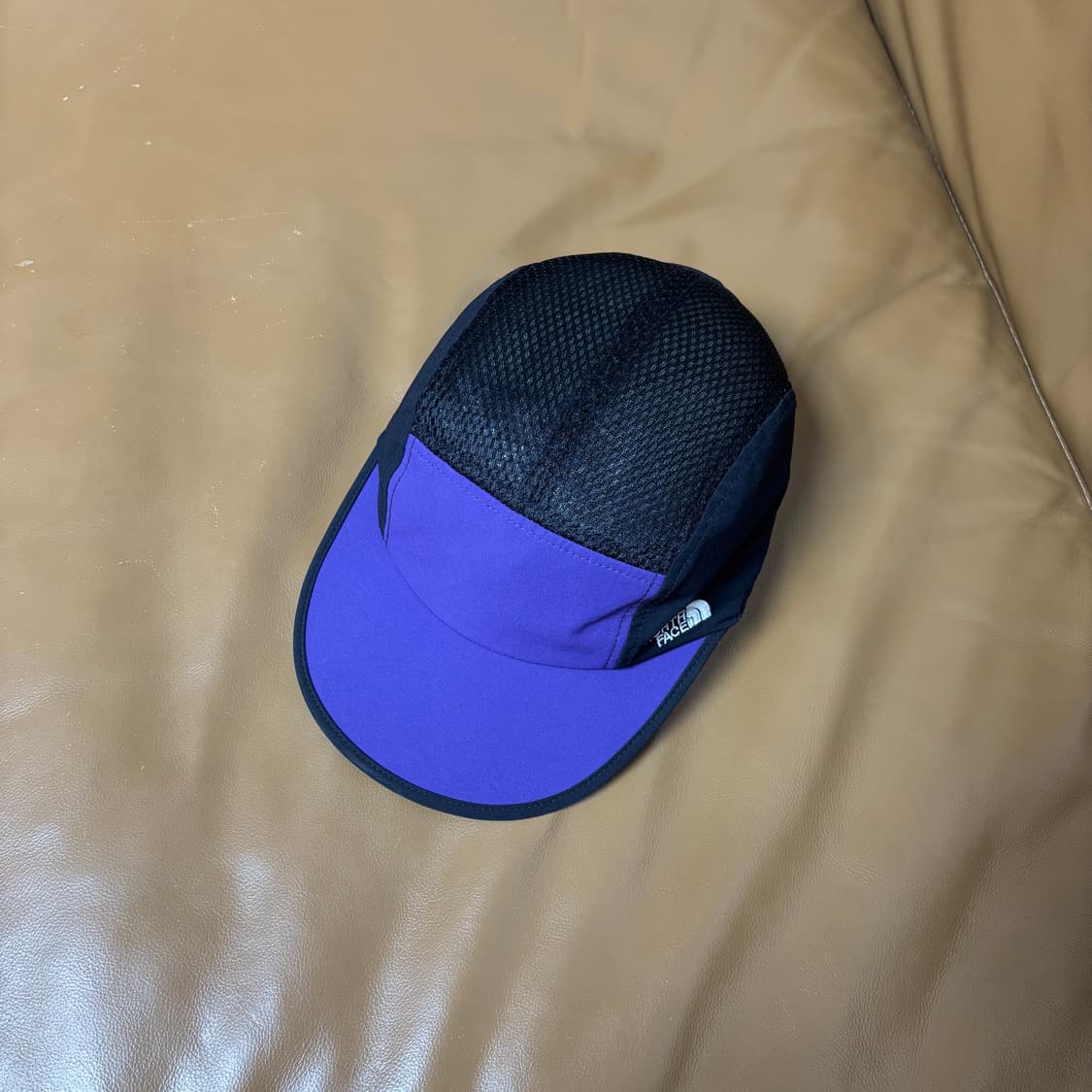 빔즈 노스페이스 캠프캡 모자 퍼플 블랙 메쉬 상품이미지5