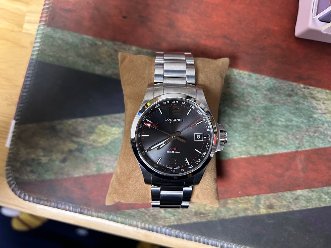 론진 콘퀘스트 vhp gmt 41mm 상품이미지1