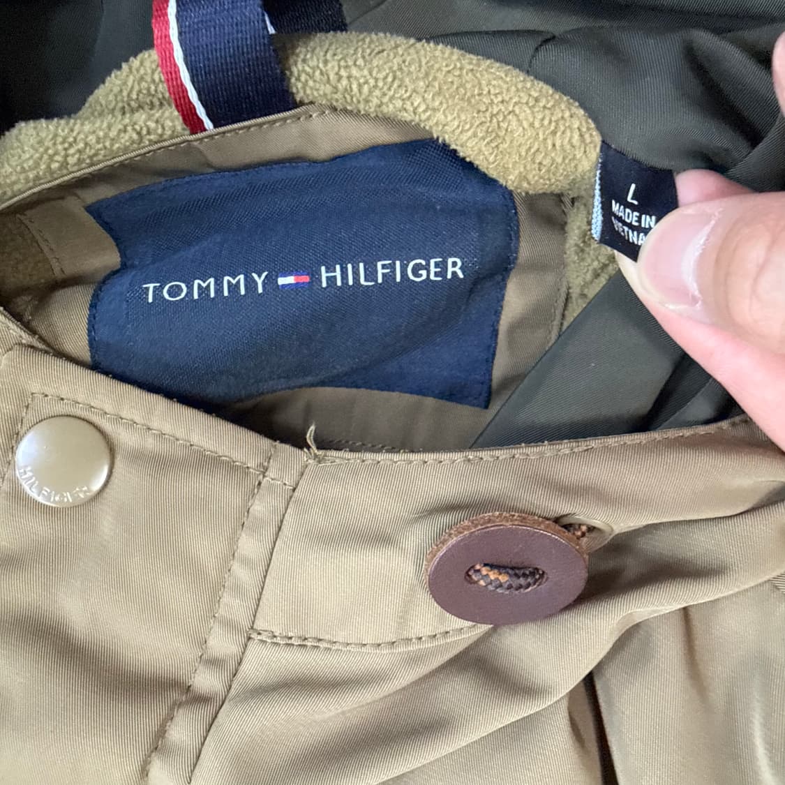 L 타미힐피거 빈티지 자켓 0410T 상품이미지3