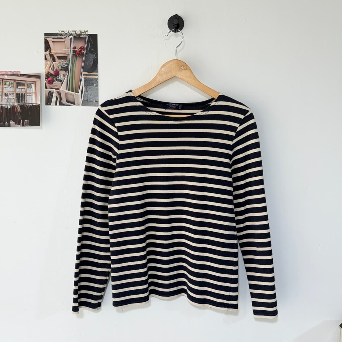 [S] 세인트제임스 보트넥 스트라이프 긴팔티 상품이미지1