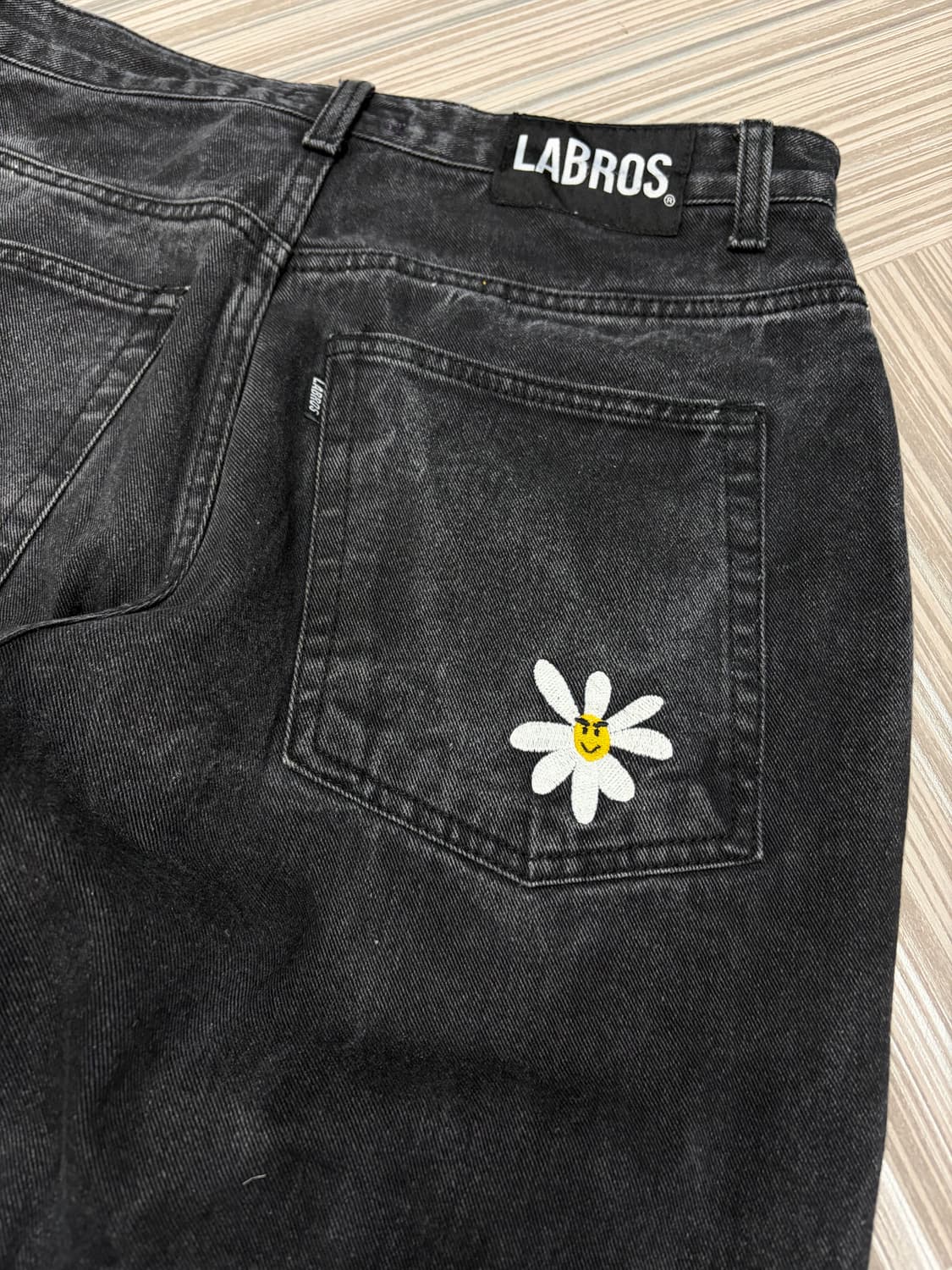 라브로스 데이지 블랙 팬츠 L 상품이미지9