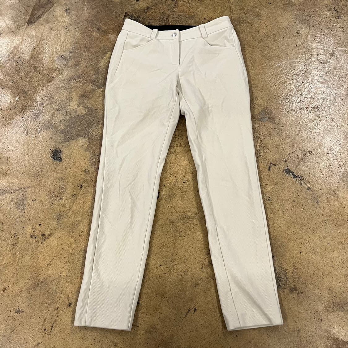 [정품/25] 타이틀리스트 아이보리 코듀로이 바지 b14 상품이미지3