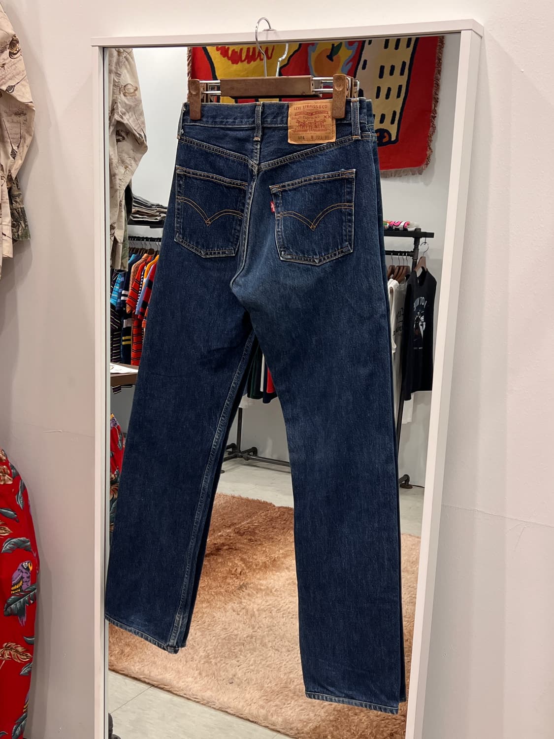 00s Levis 리바이스 501 데님 팬츠 (26-27inch) 상품이미지5