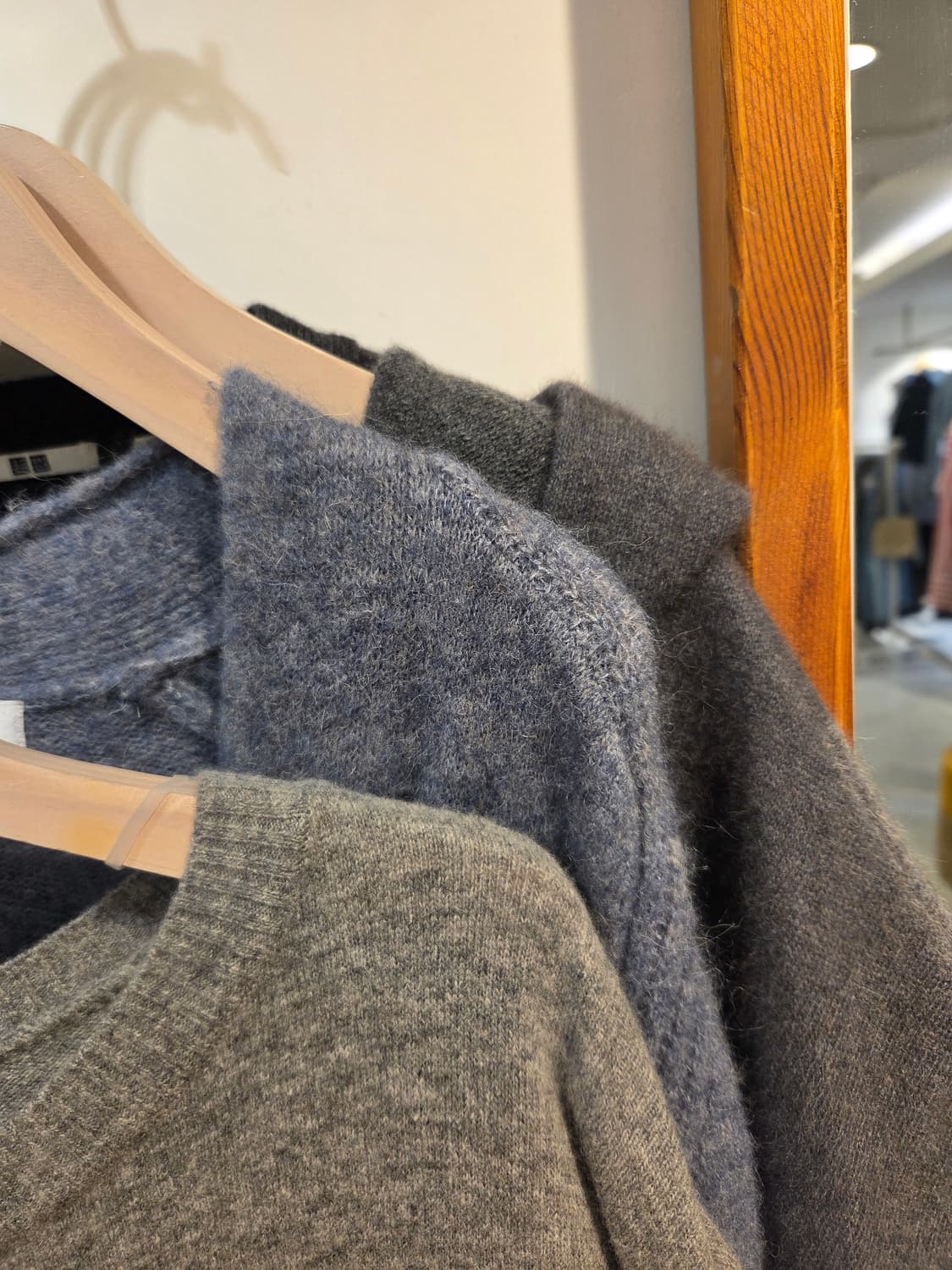 TIME 타임 알파카 블렌딩 롱 가디건 상품이미지9