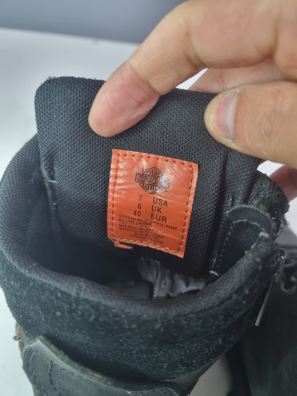 할리데이비슨 7 레더부츠 상품이미지5