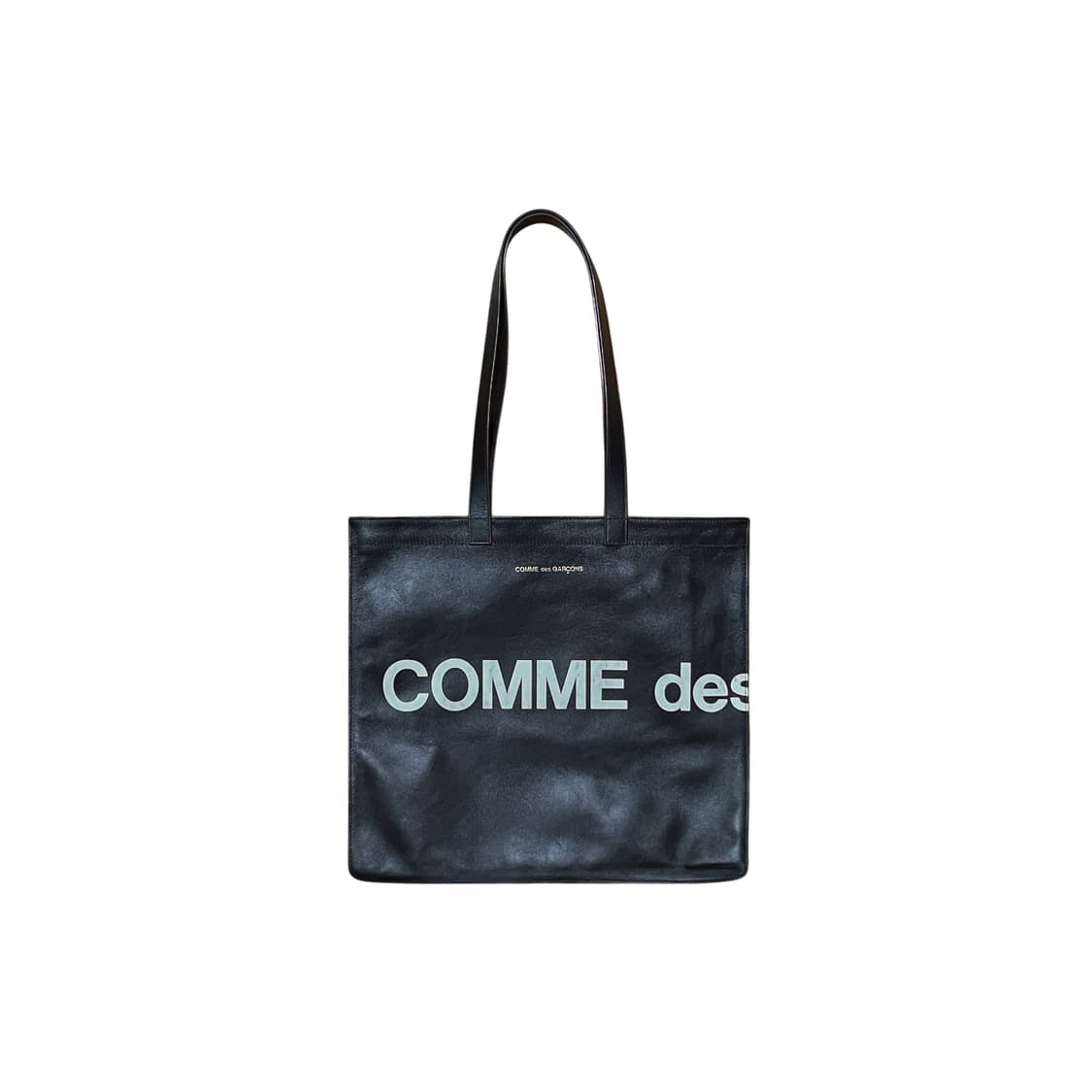 Comme des garcons Leather Logo Tote Bag 상품이미지1