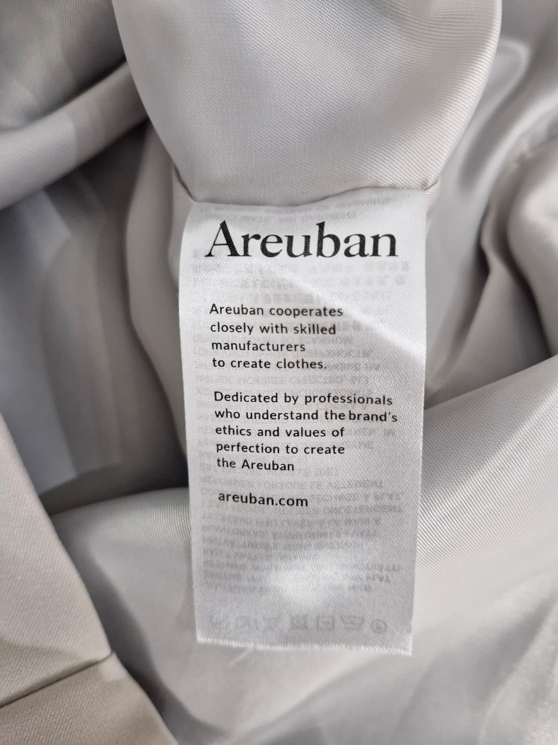 아르반(AREUBAN)2WAY 스냅 블루종 아이보리 상품이미지8