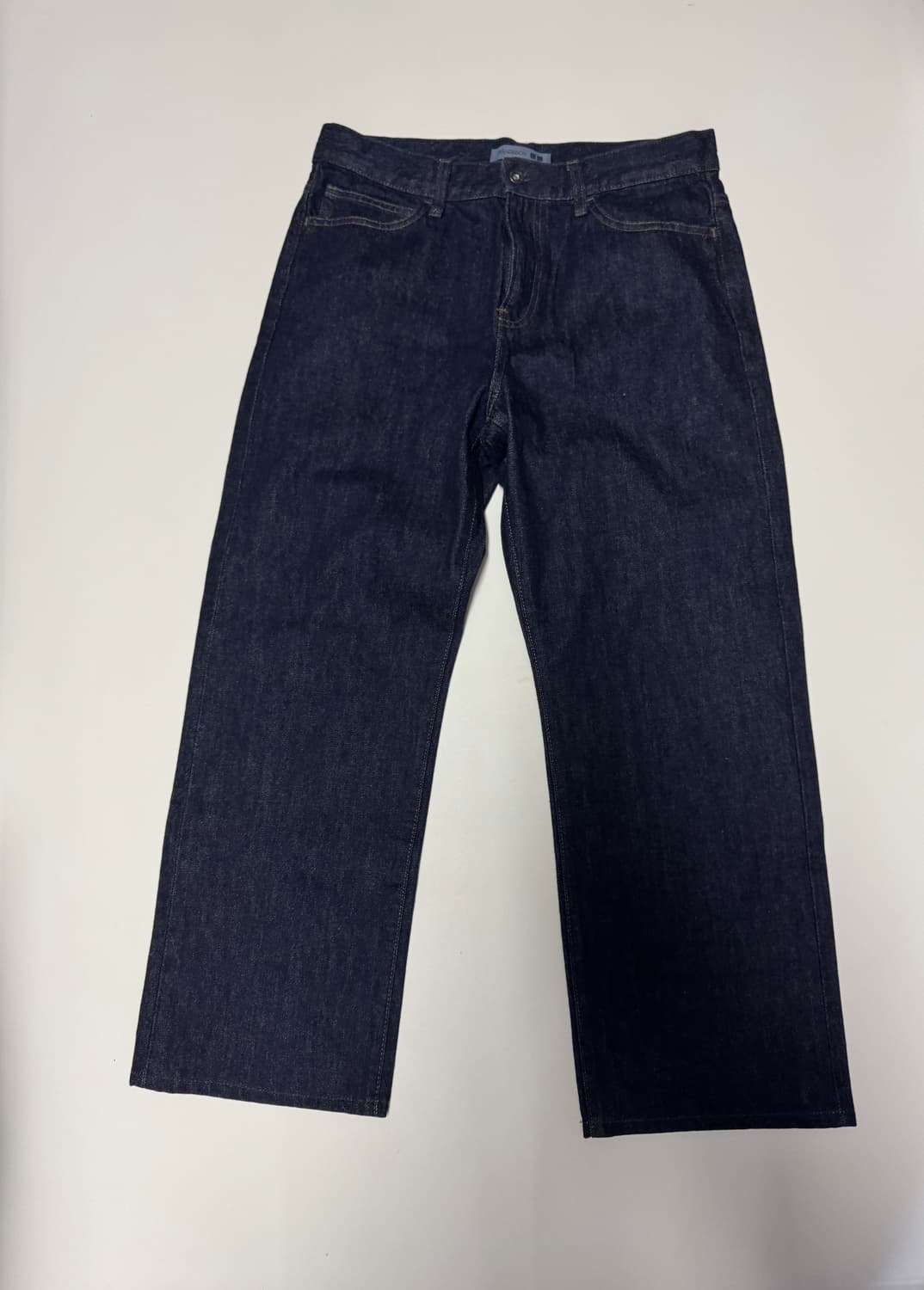 유니클로 X Jw앤더슨 로고 포인트 데님팬츠 32.2인치 상품이미지1