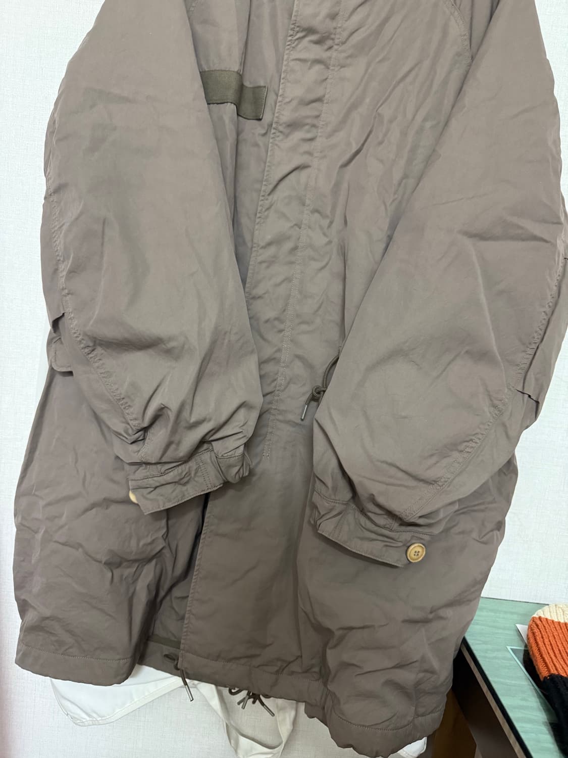 [5]비즈빔visvim 25AW Fishtail 피쉬테일 파카 카키 상품이미지3