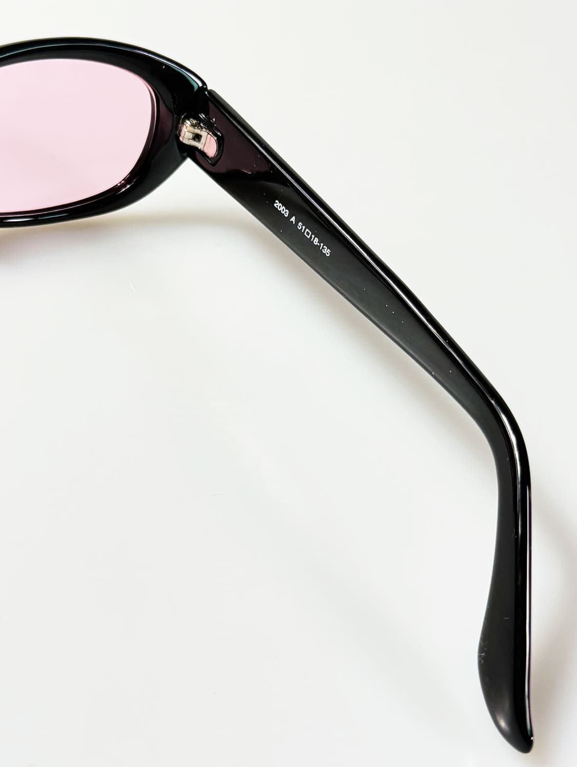 UNOSOLEIL 블랙 볼드 오벌 프레임 틴트 빈티지 선글라스 상품이미지6