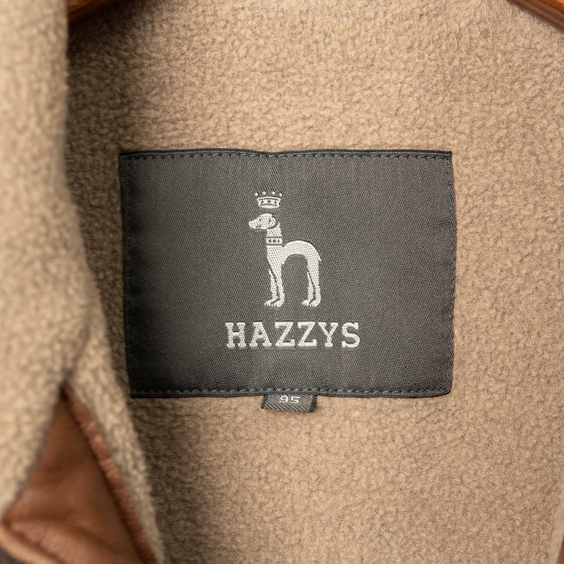 [103] 00s 헤지스 램스킨 스탠드 카라 레더자켓  상품이미지7