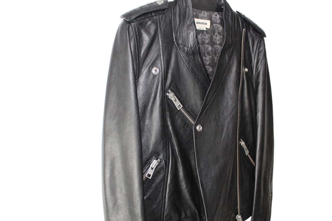 ZADIG & VOLTAIRE 자딕앤볼테르 램스킨 레더 바이커 자켓 상품이미지10