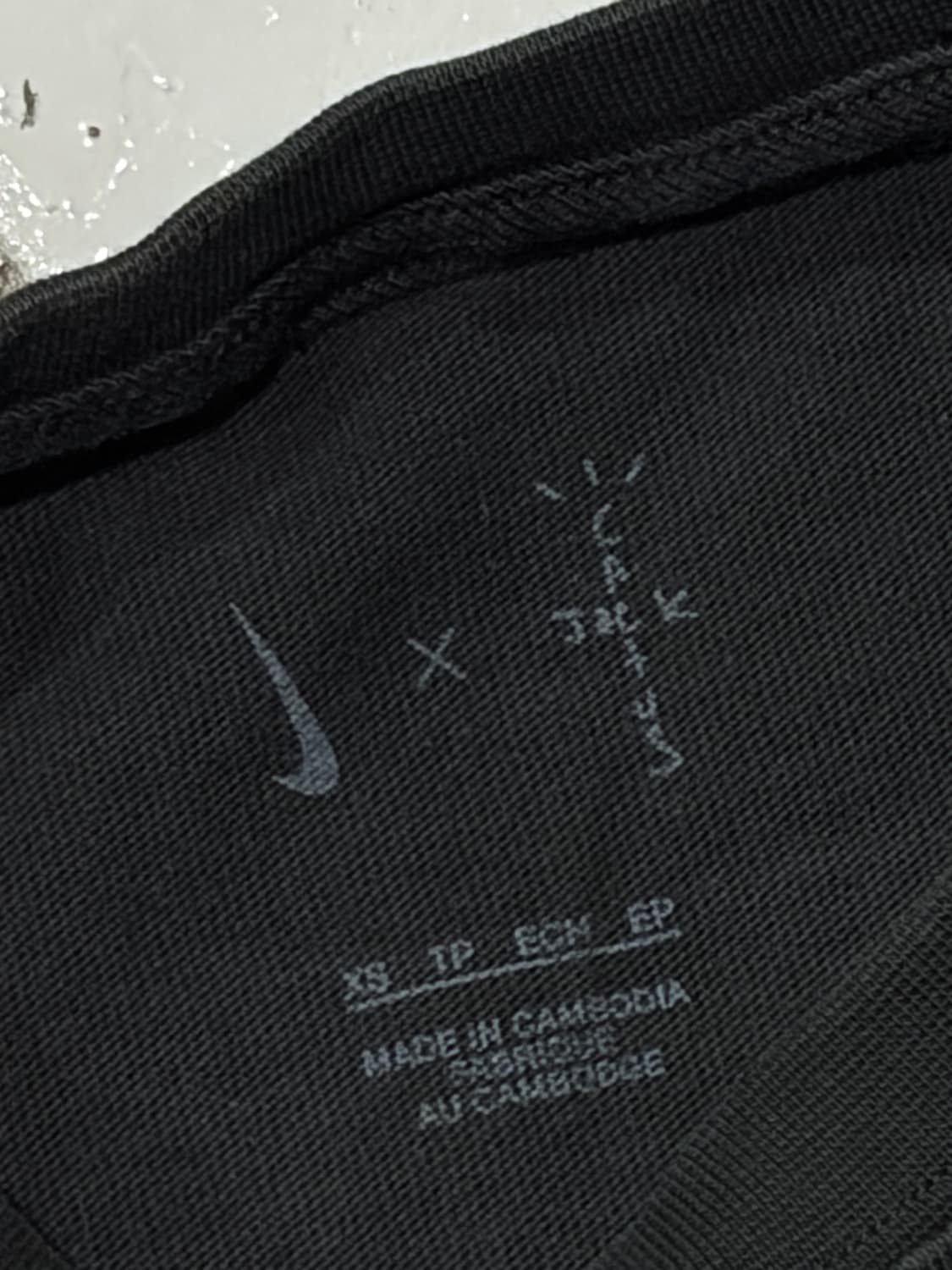 나이키(Nike) X 트래비스 스캇 NRG BH 블랙 롱슬리브 상품이미지3