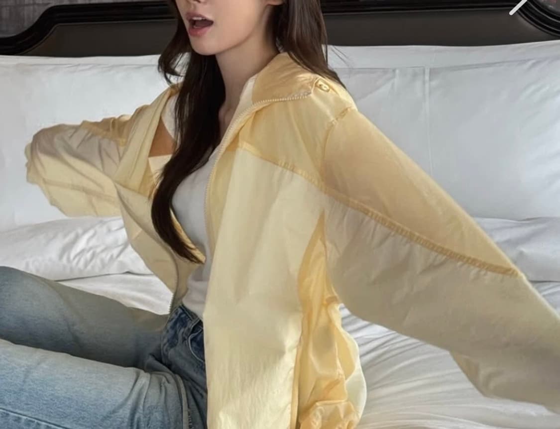 새상품 컨디션/ 더오유 바람막이(현재 공홈 품절) 상품이미지2