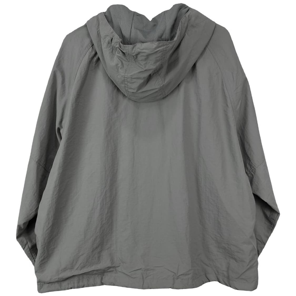 [트래블] 오버시이즈 후드 바람막이 자켓 그레이 M18275 상품이미지3