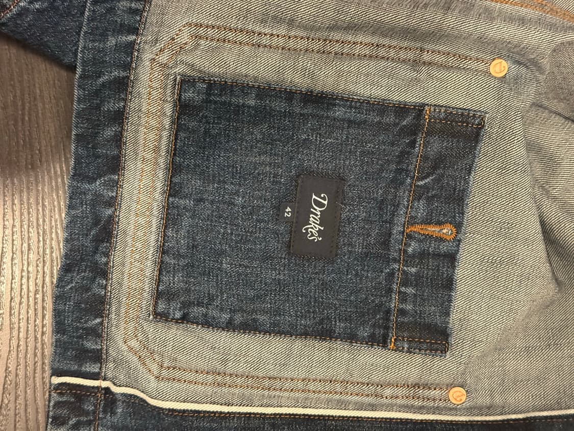 드레익스 셀비지데님 초어자켓 42사이즈 상품이미지2