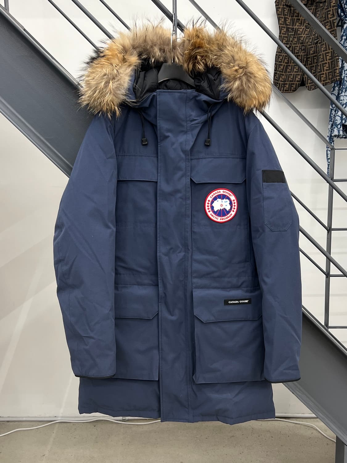 캐나다구스 시타델 파카 블루 상품이미지1