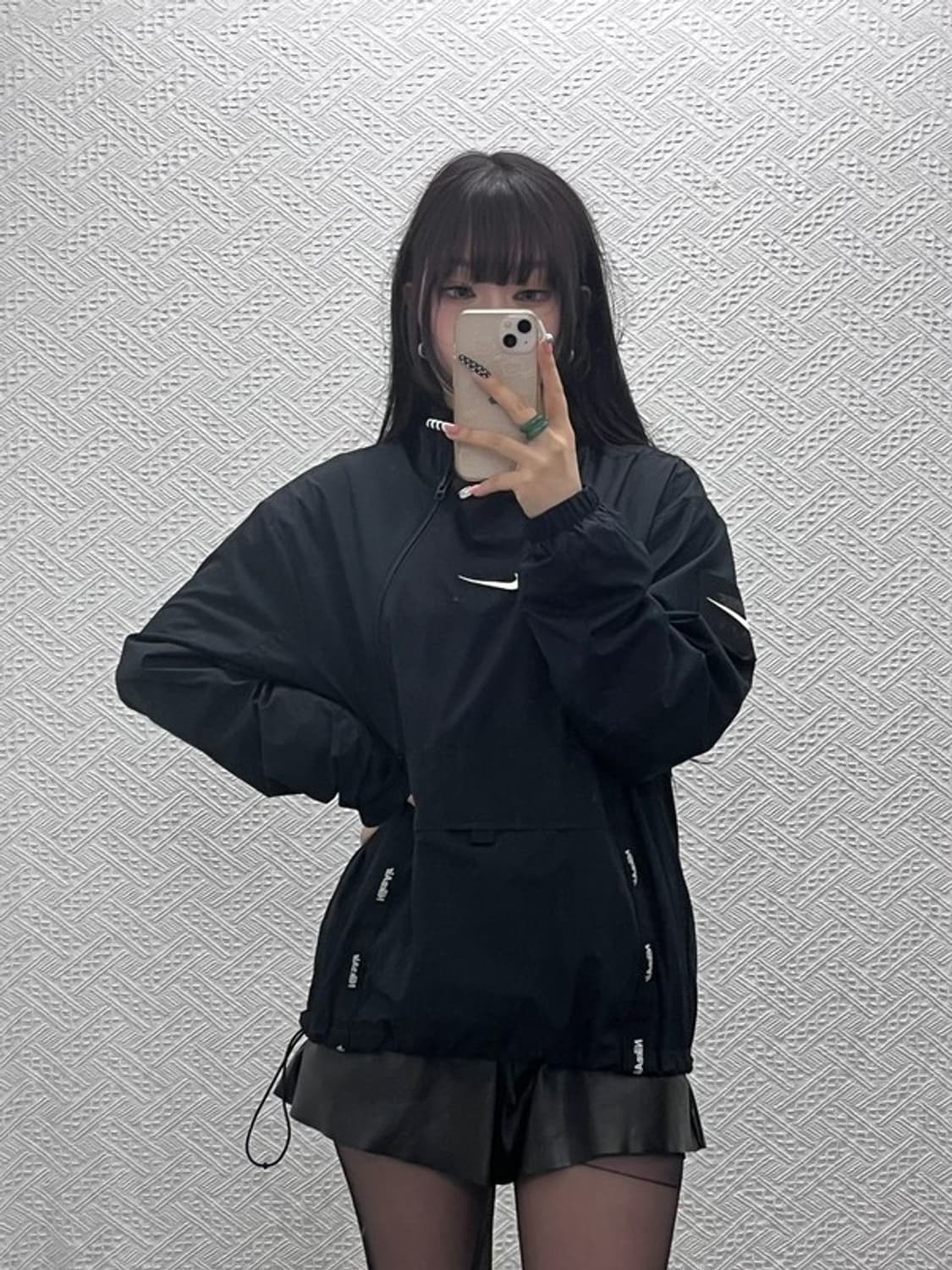 나이키 에어 우븐 윈드러너 아노락 웜업 바람막이 M C10459 상품이미지1