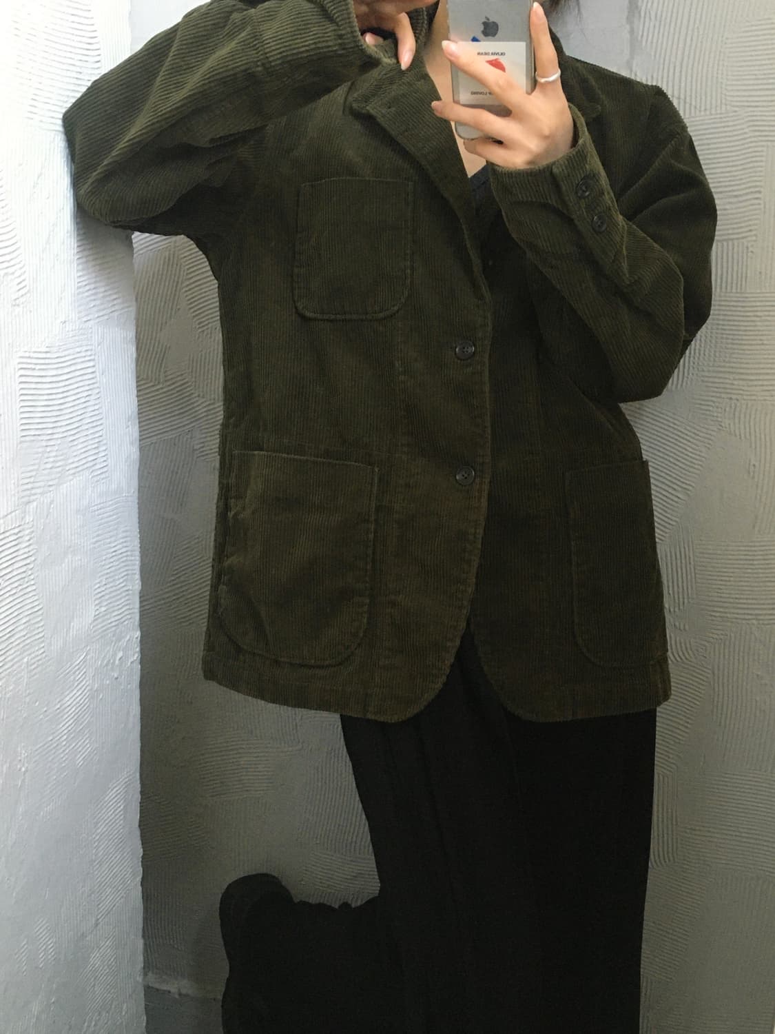 ENGINEERED GARMENTS 엔지니어드 가먼츠 올리브 로이터 골덴 상품이미지2
