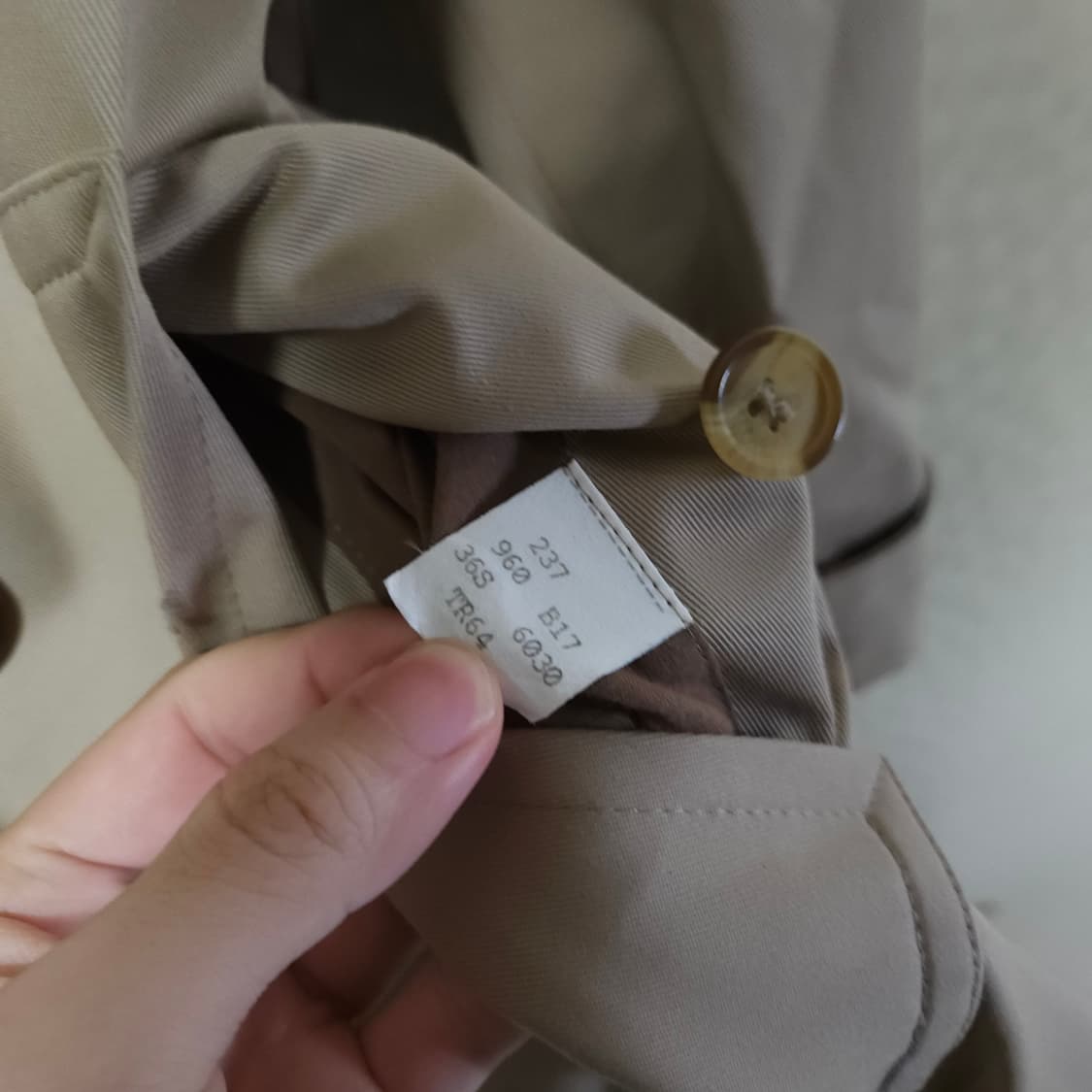 버버리 더블 트렌치코트  상품이미지7